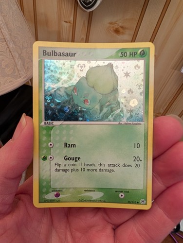 Pokemon EX Fire Red/Leaf Green Holo Bulbasaur 55/112