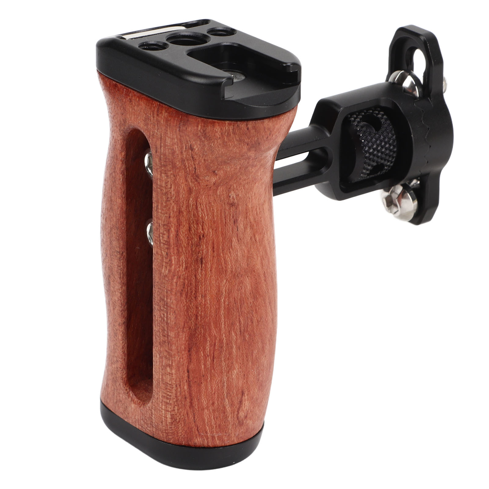 Camera Cage Side Handle Universal Rosewood Rotating Camera Cage Handle Grip New