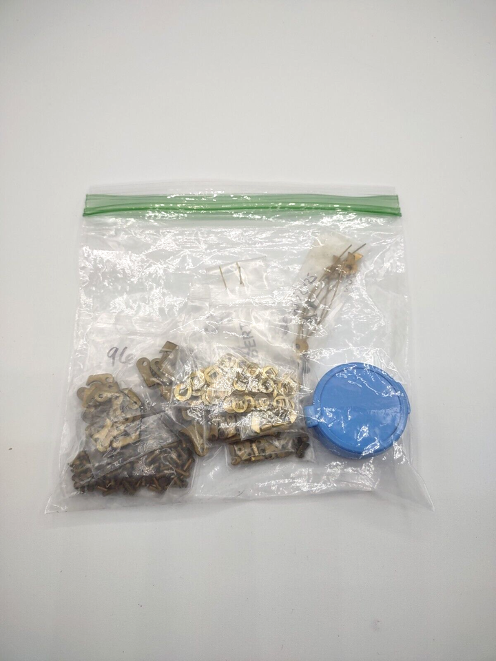 Vintage 300 Piece NOS Clock Parts Solid Brass Assorted Clicks, Springs ...