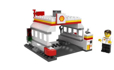 Lego 40195 Ferrari V-Power Shell Station Polybeutel-neu & versiegelt-nicht mehr im Handel erhältlich Jan 2015