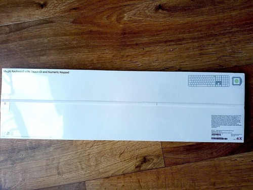  EMPTY BOX BOITE VIDE Apple Magic Keyboard TouchID Numeric Keypad A2520 MK2C3F - Photo 2/4