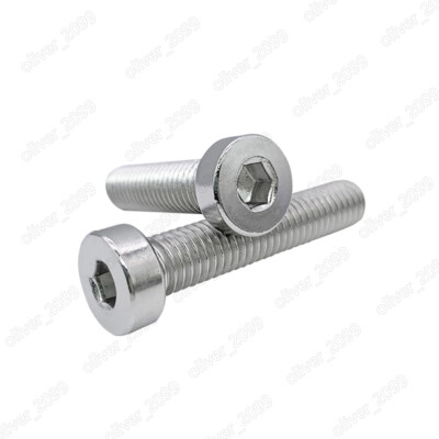 304 Stainless Steel Hexagon Socket Head Cap Screws With Low Head M3-M16