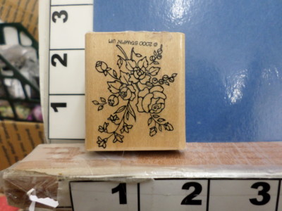 Roses flower floral stampin up RUBBER STAMP 6Z | eBay
