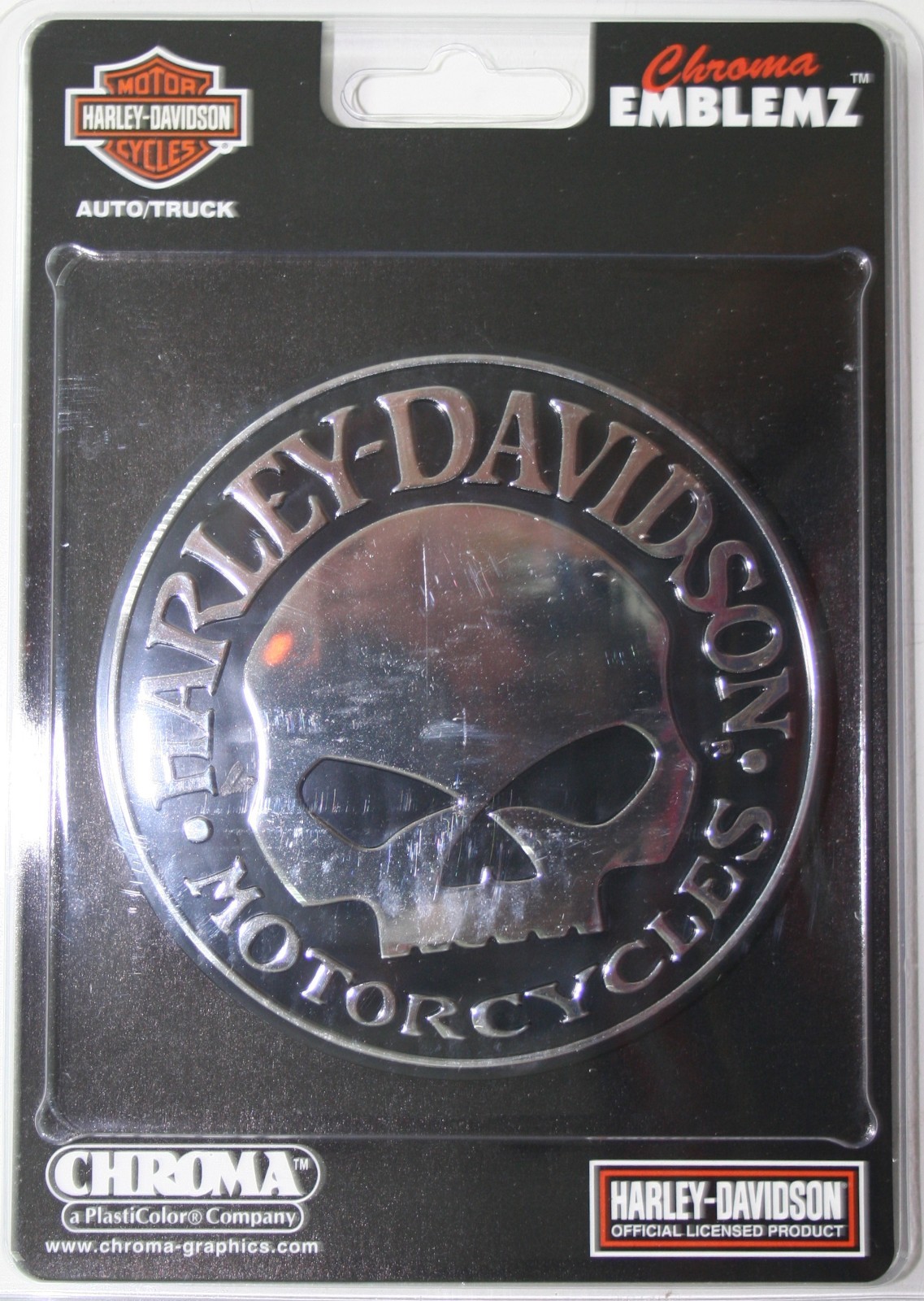 Harley-Davidson Aufkleber Willie G Skull : : Auto & Motorrad