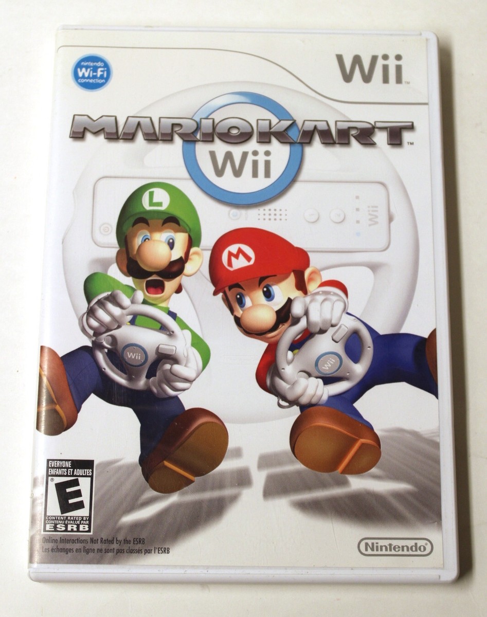 Wii&マリオカート Nintendo Wii Mario Kart Case and Manual NO GAME | eBay