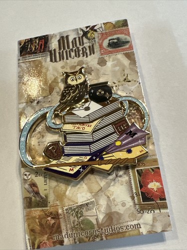 Harry Potter Pin Mad Unicorn Patreon Monthly Head Boy Feb 2023 Wand - Picture 3 of 8