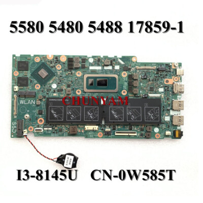 17859-1 i3 8145U/i5 8265U MX150/UMA DDR4 Motherboard For Dell Inspiron 548X 558X