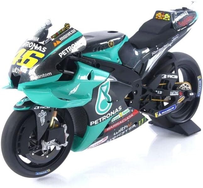 ヤマハ YZR-M1 VR46 ロッシ ペトロナス 1/12 ミニチャンプス Mini Champs 1/12 Yamaha YZR-M1 Team Petronus Yamaha SRT #46