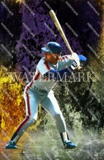 DE504 Lenny Dykstra Mets In A Batting Stance Baseball 8x10 11x14 16x20 Photo