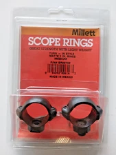 MILLETT Scope Rings P/N# SR00702 Turn In Style 1" Medium