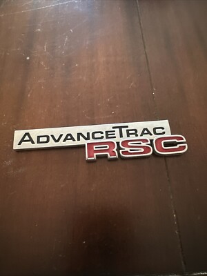 Ford AdvanceTrac RSC emblem badge Explorer Expedition Transit Advance Trac OEM