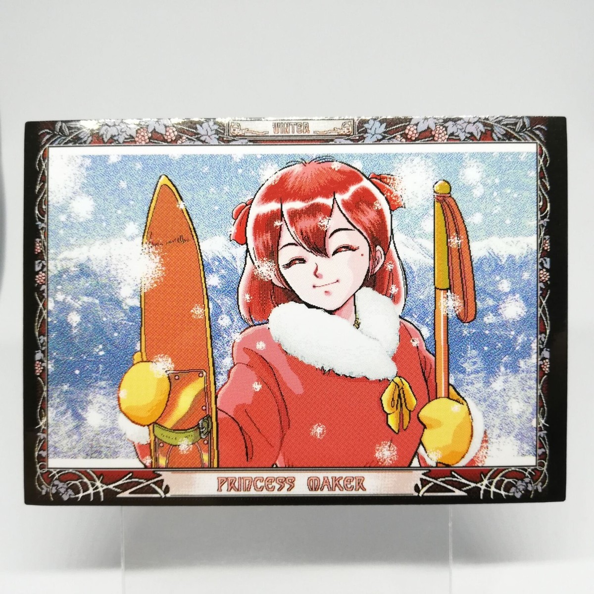 047 Winter Vacation Princess Maker Trading Card 1998 Takami Akai