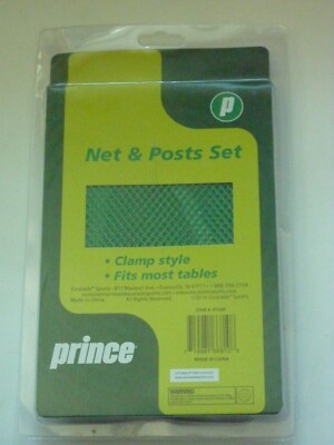 PING PONG NET & POSTS SET ....# PTSNP   By PRINCE   ( ESCALADE SPORTS )