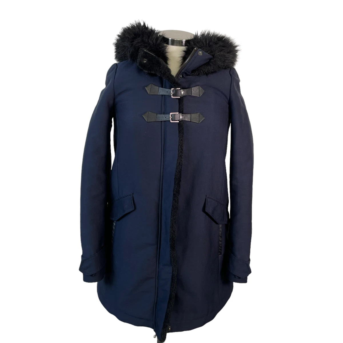 Zara duffle coat shop mens