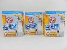 3 PACK Arm Hammer Baking Soda Fridge-n-Freezer Odor Absorber, 14 oz Each box
