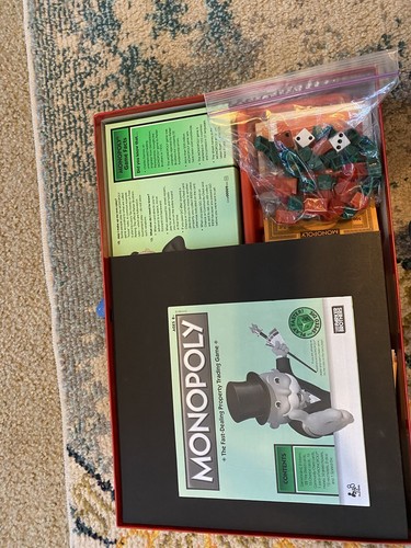 Gioco Classic MONOPOLY Play Faster con Speed Die versione 2008/9 completo - Foto 6 di 6