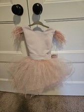 Tutu Girls Dress. Birthday, Ballet, Flower Girl. Pink Size 2T. Excellent...