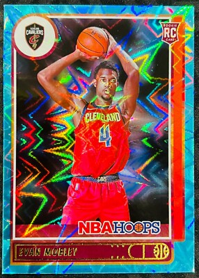2021 PANINI HOOPS TEAL EXPLOSION SSP EVAN MOBLEY RC #234 HOT!!!