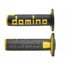 DOMINO Motorcycle Grips CROSS A360 BLACK YELLOW A36041C4047A7-0