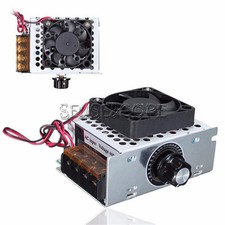 AC 220V 4000W Variable Voltage Fan Motor Regulator Speed Regulator Controller-