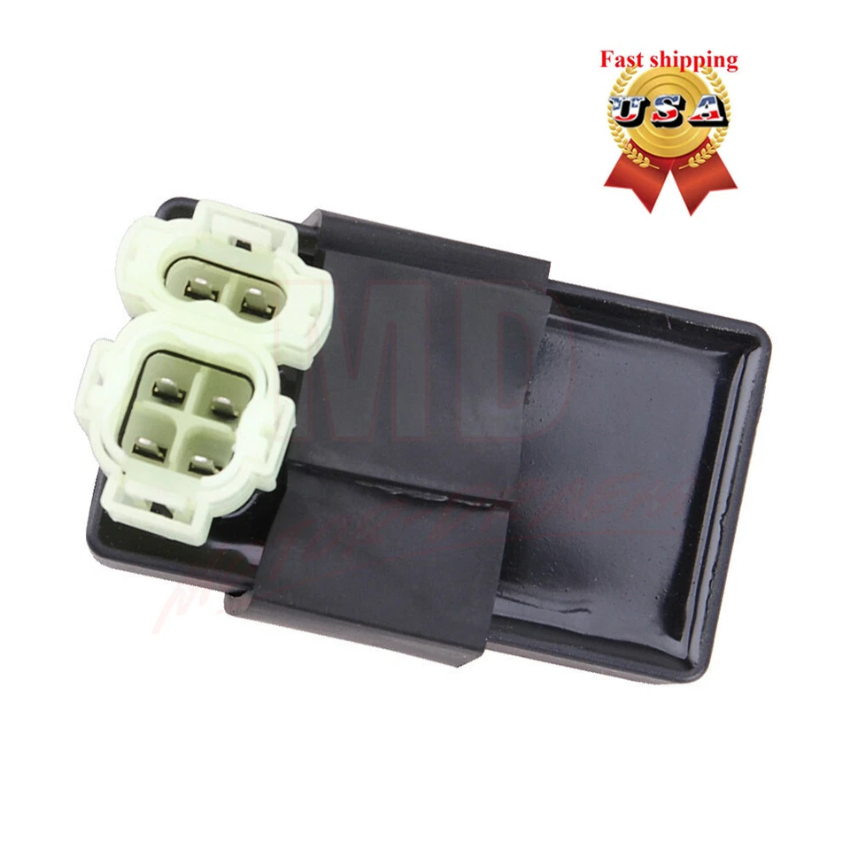 AC CDI Box For Honda FourTrax 300 TRX300 2x4 4x4 1988-1993 TRX250 1997-2001 6Pin - Image 4 of 4