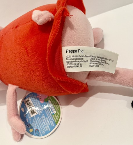 Peppa Pig Officially Licensed Plush 11" Kids Toy Stuffed Animal Hasbro New - Picture 5 of 7