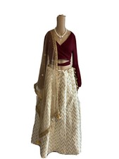 Indian lehenga skirt