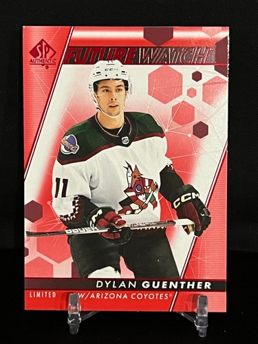 2022-23 SP Authentic Future Watch Red Dylan Guenther #143 Rookie RC  - Bild 1 von 2