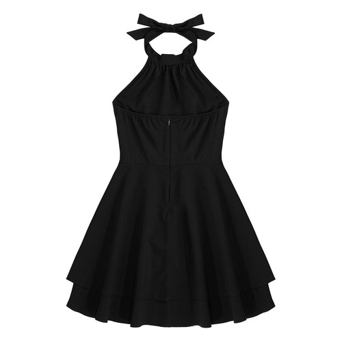 Kid Girl Dress Junior Pleated Chiffon Bridesmaid Wedding Pageant Party Maxi Gown - Picture 171 of 172