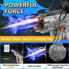Electric Water Gun for Kids & Adults - 800Ml Large Capacity, 40 FT Long Range...