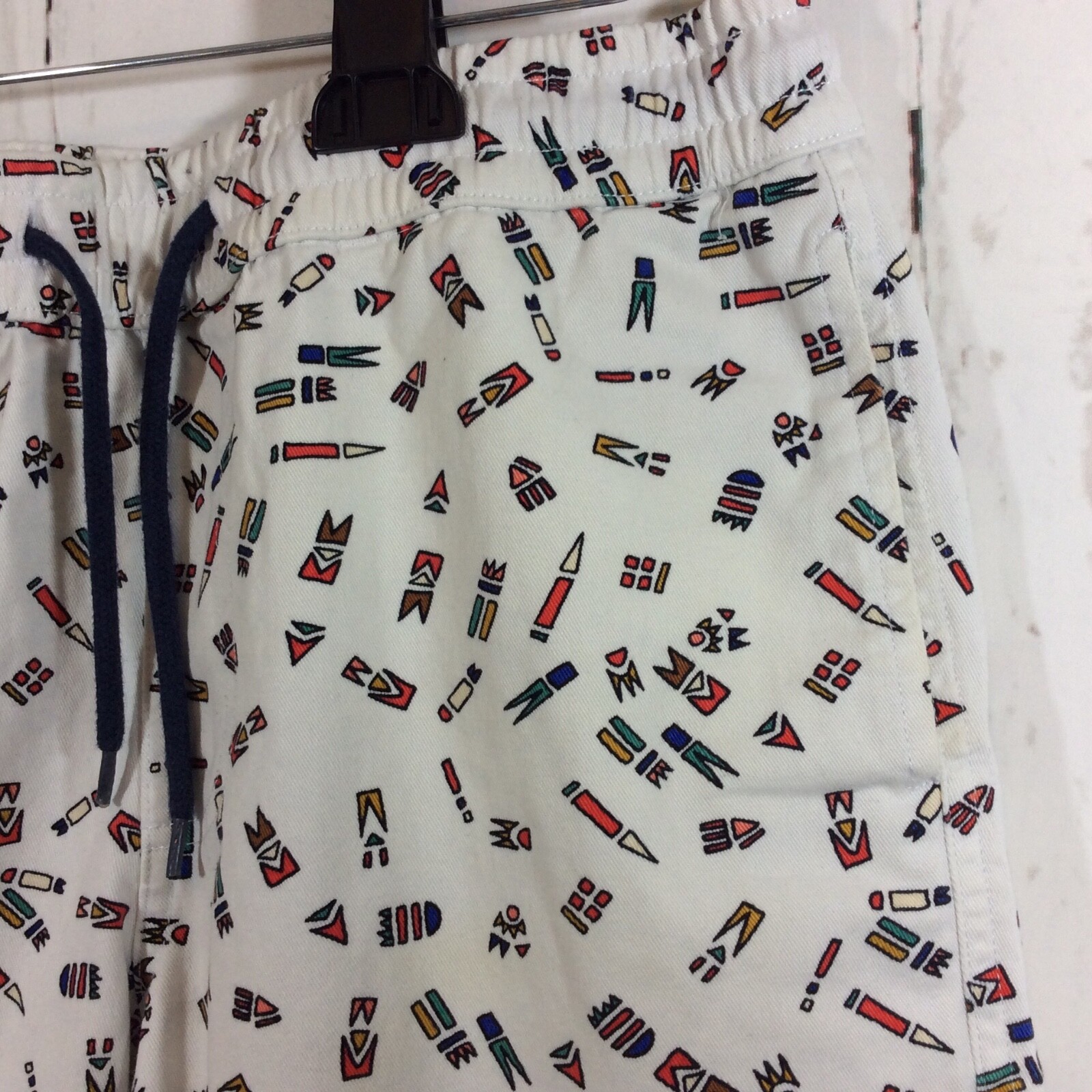 Zipcode Mens Size Small White Aztec Southwestern … - image 7