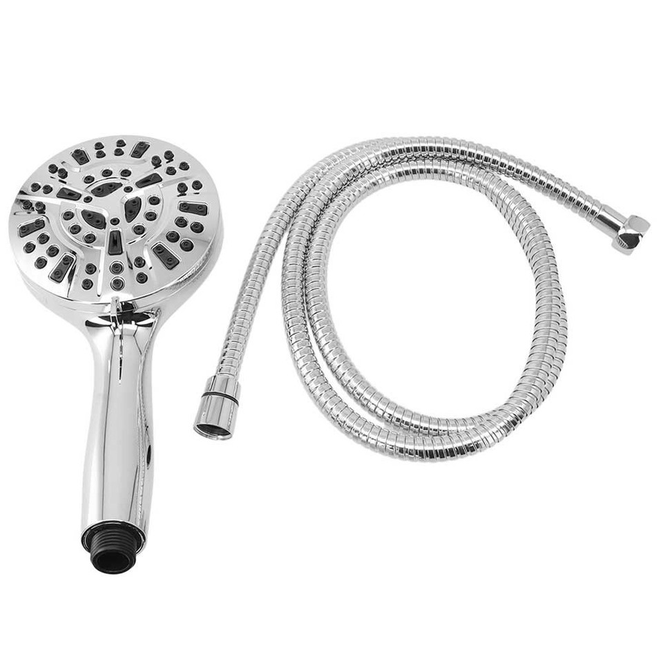 High Performance 10 Mode Handheld Shower Head with Stainless Steel Hose