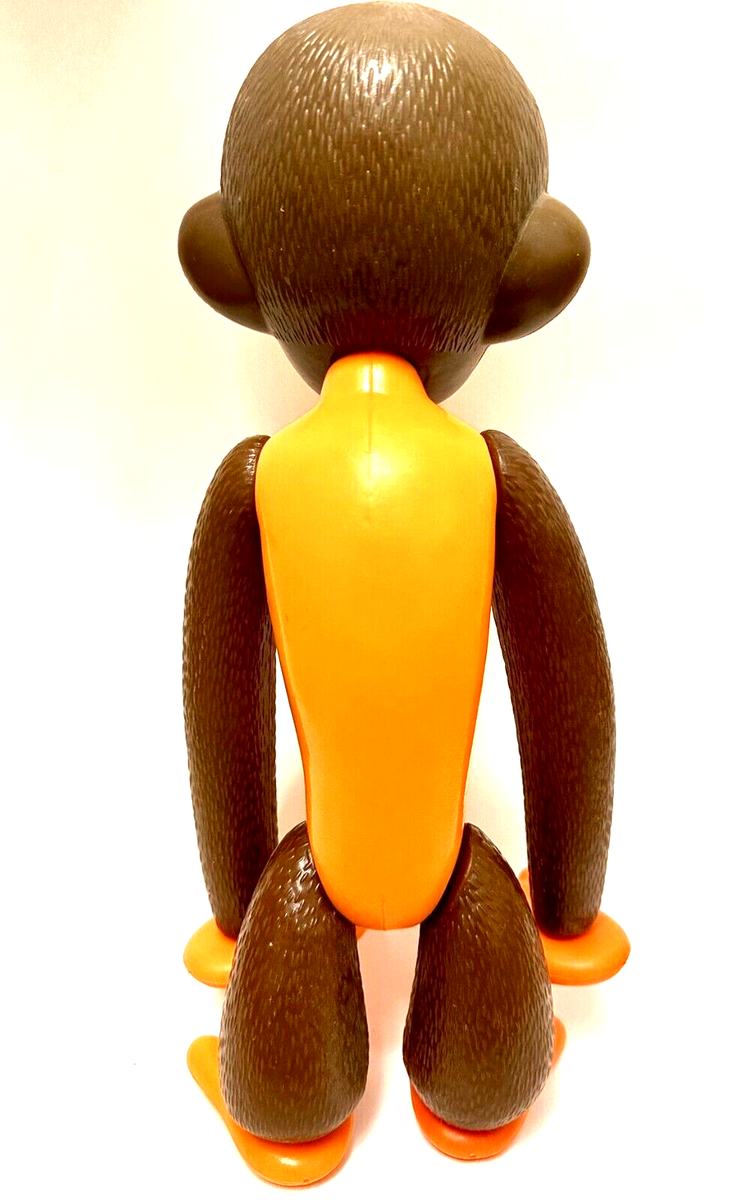 1970's-1980's USSR Soviet Russian Plastic Toy Doll MONKEY Big Size