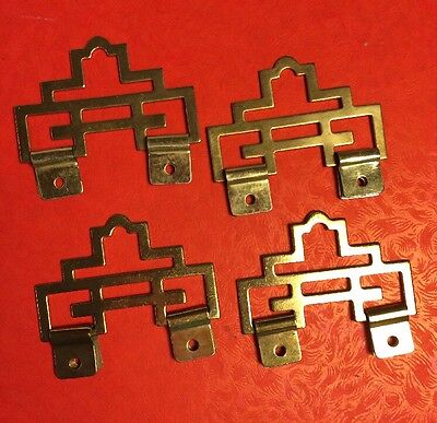4pcs Chinese Metal PROSPERITY ART Picture Wall Scroll Hanger