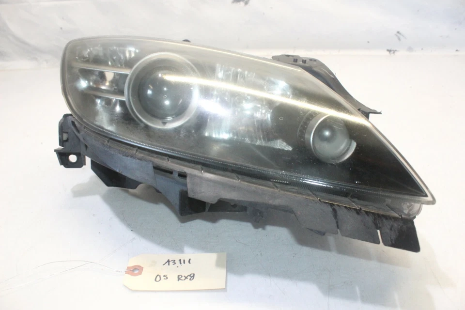 Mazda RX-8 2005 conjunto de faros delanteros derecho del lado del pasajero A3111 Foto 3 de 4