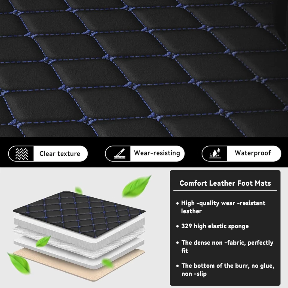 Alfombrillas impermeables para coche Mercedes-Benz SL320 SL400 SL450 SL500 SL550 SL600 Foto 4 de 4