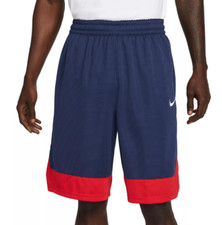 Nike Men's Icon Basketball Shorts assorted Navy 11" Inseam AJ3914-413 Sze M - L