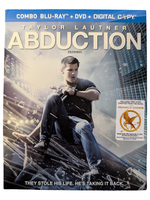 Abduction (Blu-ray + DVD, 2011) Taylor Lautner