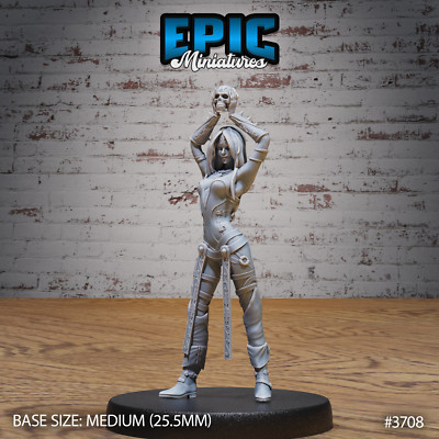 Void Cultist B by Epic Miniatures RPG D&D Pathfinder 3D Print