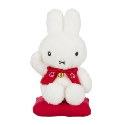 Sekiguchi Dick Bruna Lucky Miffy Plush Toy 601547 H21 x W11.5 x