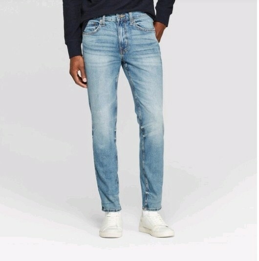 vintage wash skinny jeans