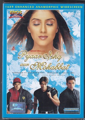 Pyaar Ishq Aur Mohabbat. Sunil Shetty, Aftab,Arjun Rampal..[Dvd]