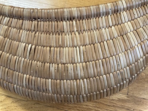 Vtg Jai Alai Cesta Wicker Rattan Basket Scoop Leather Glove Sports Decor EBay