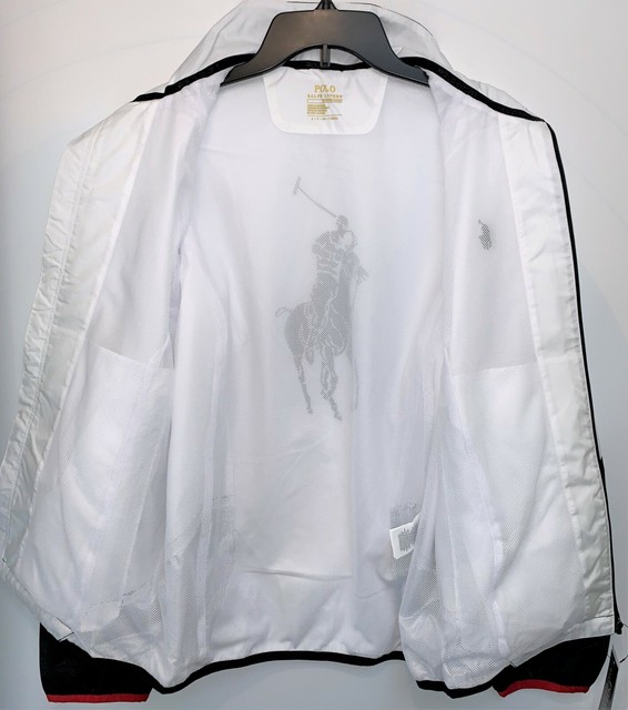 Polo Ralph Lauren Mens Performance Big Pony Windbreaker Full Zip Jacket Size 2xl for sale online 