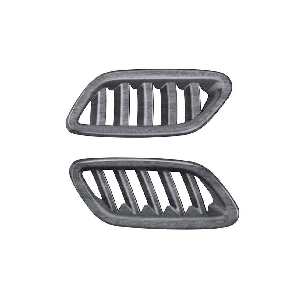Car Front Air Vent Dashboard A/C Outlet Frame Cover Trim for   2024+ Wood4534