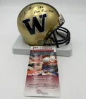 MARK BRUNELL SIGNED WASHINGTON HUSKIES VSR4 MINI HELMET 1991 ROSE BOWL MVP - JSA