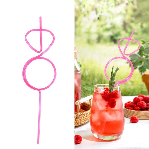 Bride to Be Straws x 10 Engagement Rings Bridal Shower Hens Night Party Wedding - Picture 4 of 4