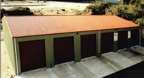 STEEL INSULATED 6-CAR GARAGE - METAL BUILDING - Shop KIT 