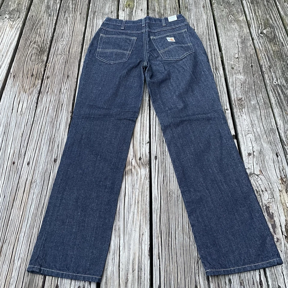 Lot Of 2 Carhartt FR Lightweight Jeans Size 30X32 CAT 2 NFPA 2112 #280-83 NEW - Image 2 of 4