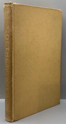 Goethe The Scientist By Rudolf Steiner HB 1st Edition 1950 GC